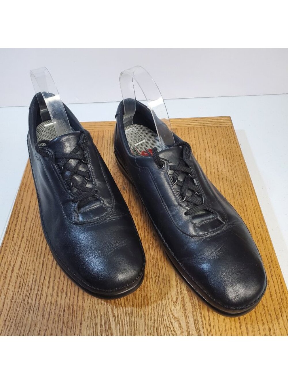 SAS Tripad Comfort Shoes Women Size 11 Black Leather Walking Casual Made USA